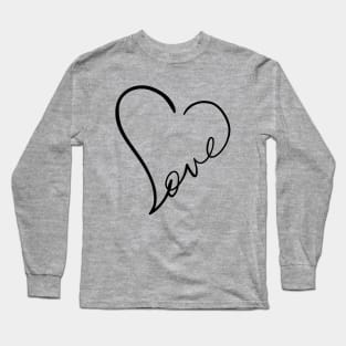 Love sign Long Sleeve T-Shirt